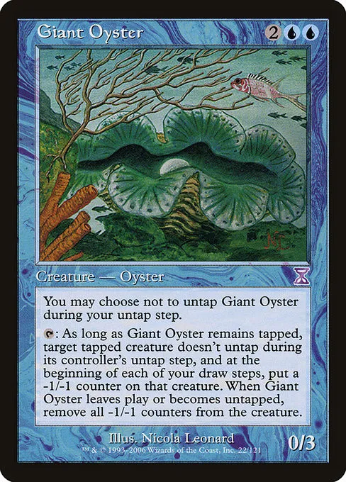 Giant Oyster - Foil