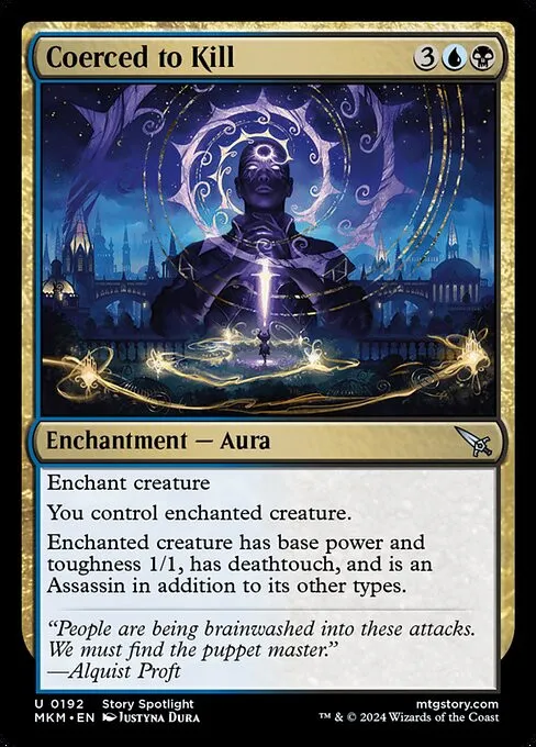 Coerced to Kill - Foil