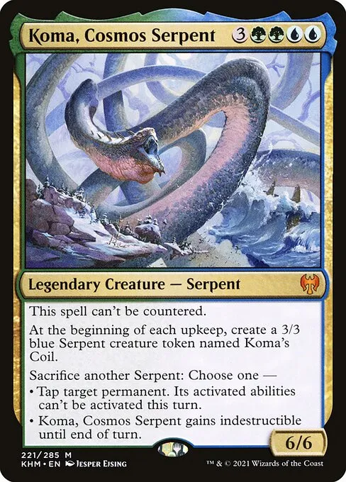 Koma, Cosmos Serpent - Foil