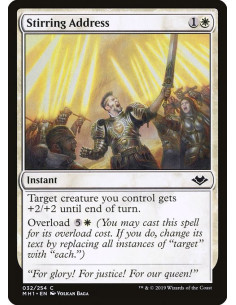 Stirring Address - Foil