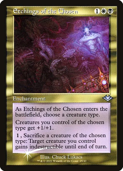 Etchings of the Chosen - Foil