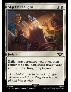 Slip On the Ring - Foil