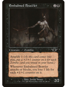 Embalmed Brawler - Foil
