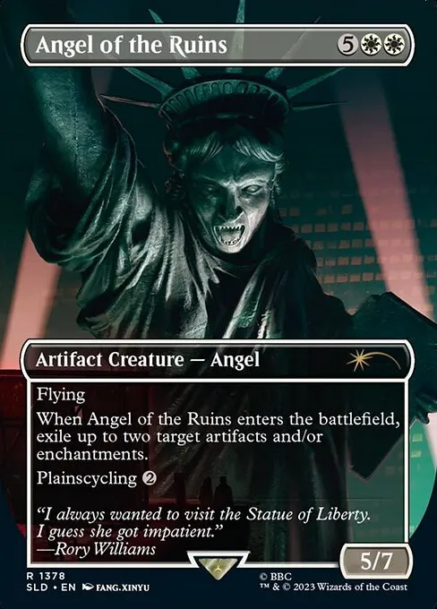 Angel of the Ruins - Foil