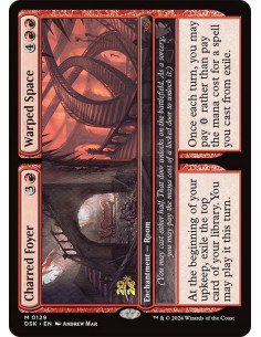 Charred Foyer // Warped Space - Foil
