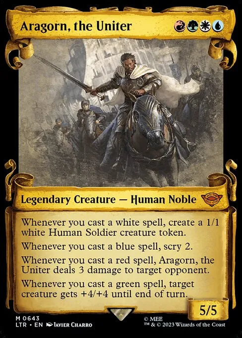Aragorn, the Uniter - Foil