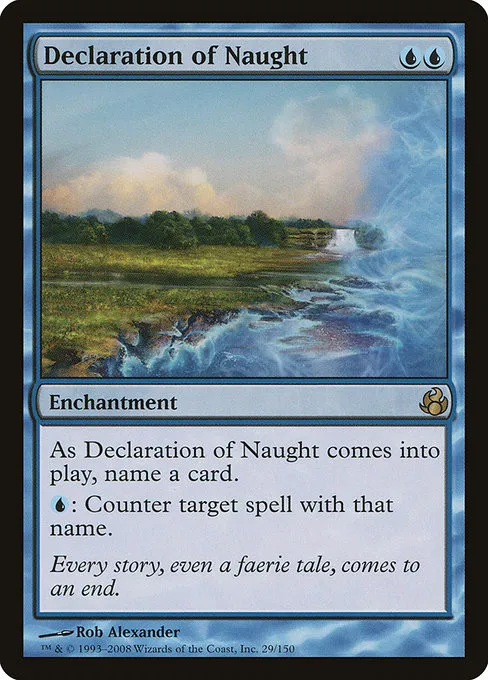 Declaration of Naught - Foil