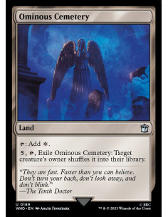 Ominous Cemetery - Foil
