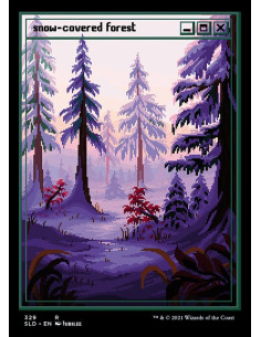 Snow-Covered Forest - Foil