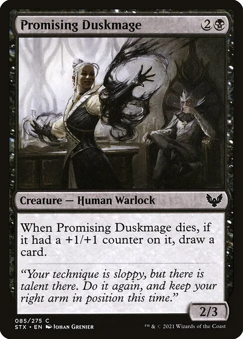 Promising Duskmage - Foil