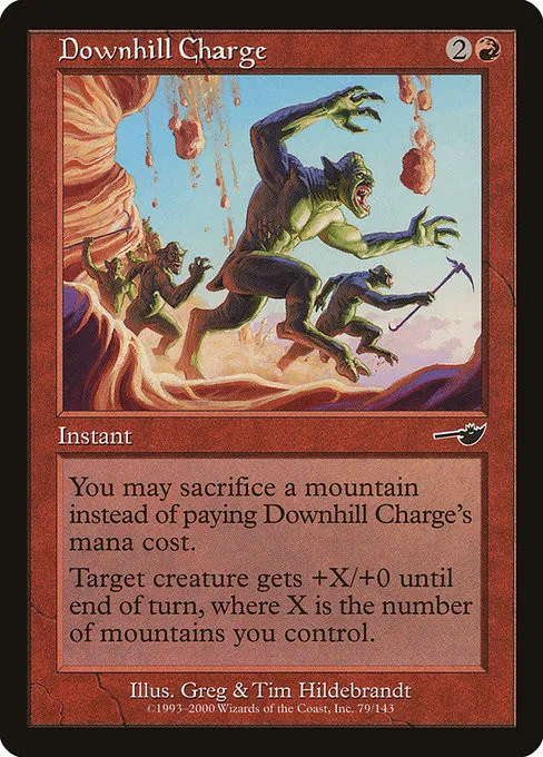 Downhill Charge - Foil