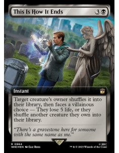 This Is How It Ends - Foil