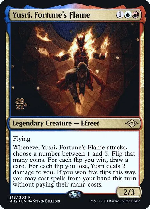 Yusri, Fortune's Flame - Foil