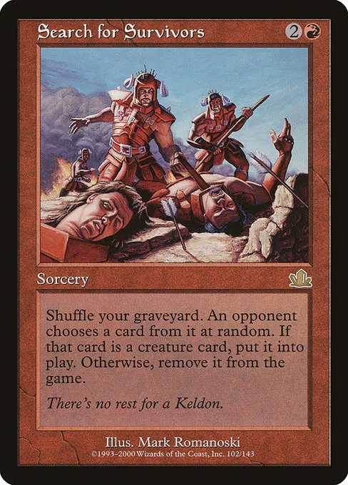 Search for Survivors - Foil
