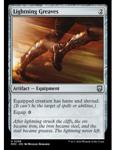 Lightning Greaves - Foil