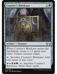 Courier's Briefcase - Foil