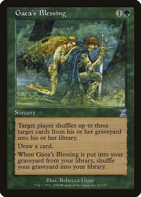 Gaea's Blessing - Foil