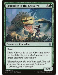 Crocodile of the Crossing - Foil
