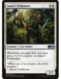 Ajani's Pridemate - Foil