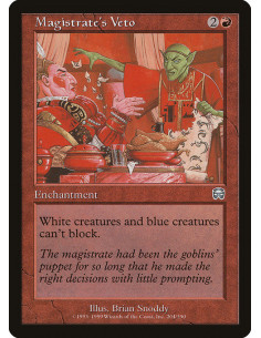 Magistrate's Veto - Foil