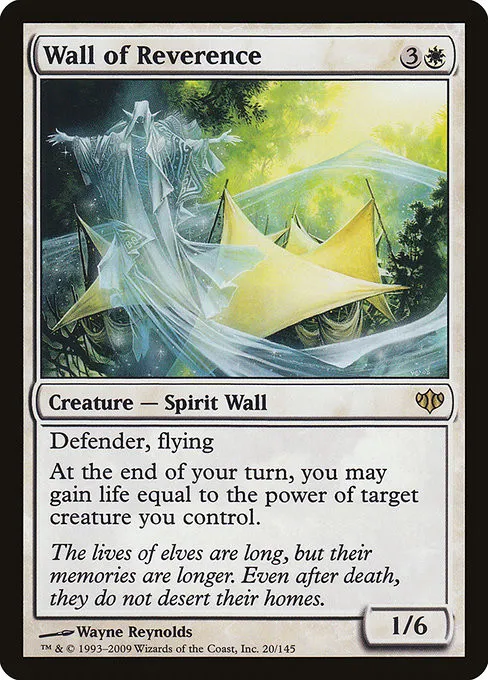 Wall of Reverence - Foil