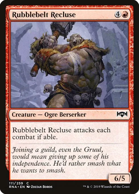 Rubblebelt Recluse - Foil