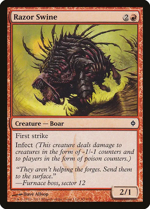 Razor Swine - Foil