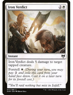 Iron Verdict - Foil