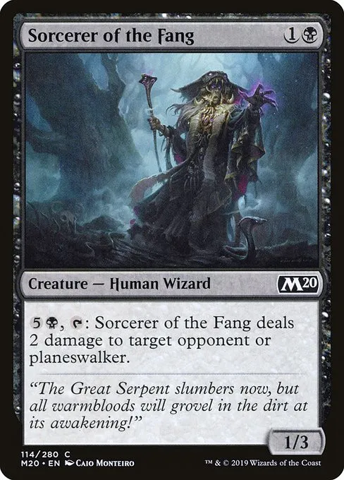 Sorcerer of the Fang - Foil