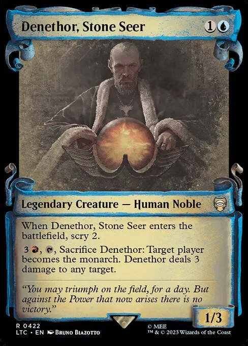 Denethor, Stone Seer - Foil