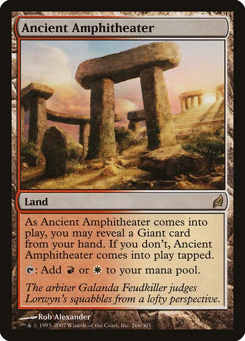 Ancient Amphitheater - Foil
