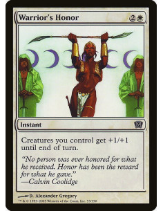 Warrior's Honor - Foil