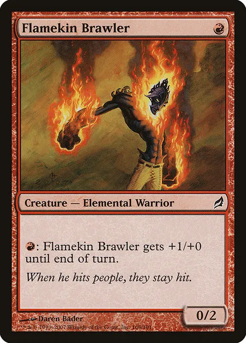 Flamekin Brawler - Foil