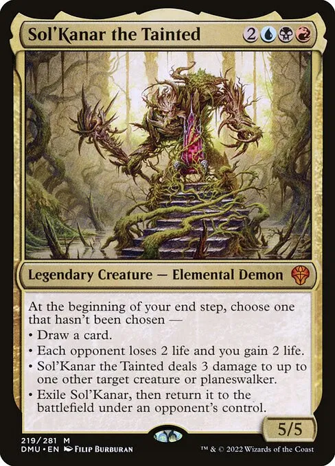 Sol'Kanar the Tainted - Foil