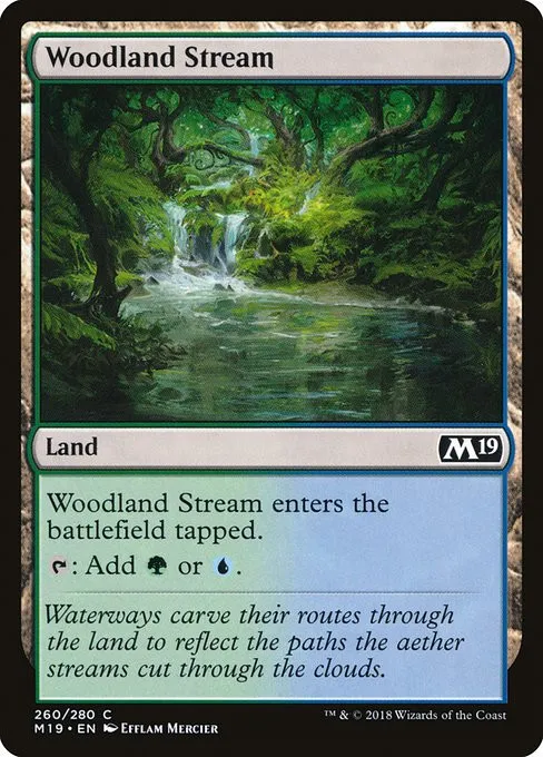 Woodland Stream - Foil