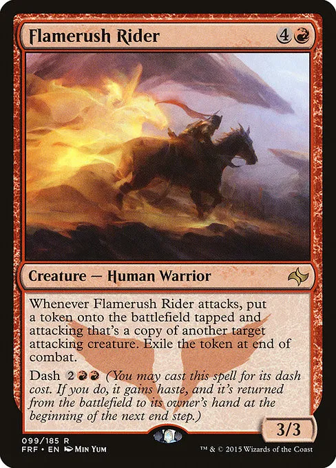 Flamerush Rider - Foil