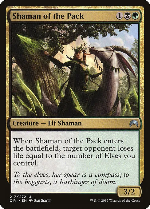Shaman of the Pack - Foil