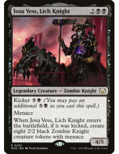 Josu Vess, Lich Knight