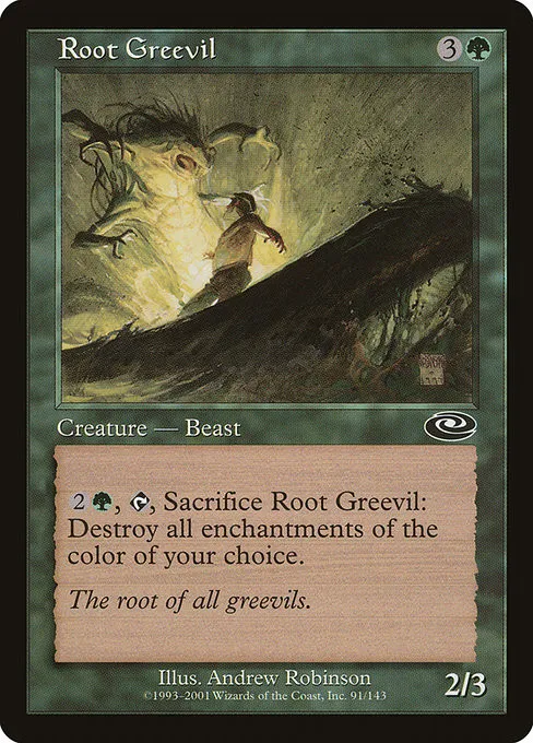 Root Greevil - Foil