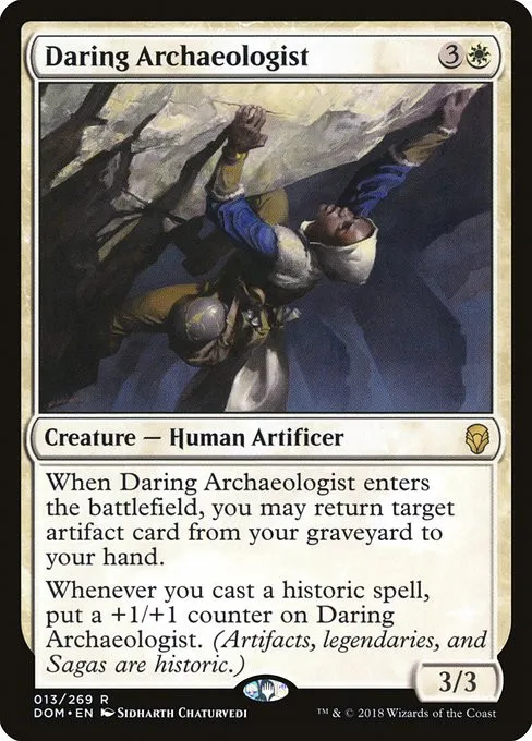 Daring Archaeologist - Foil
