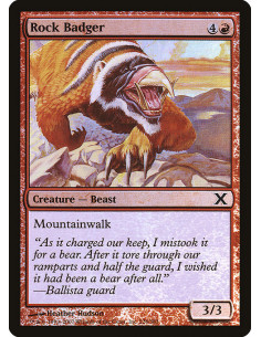 Rock Badger - Foil