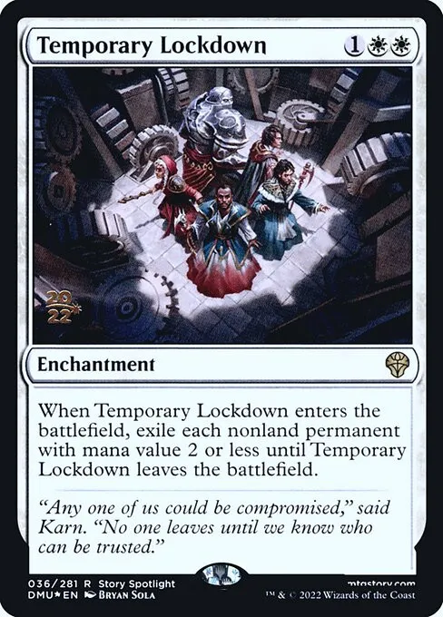 Temporary Lockdown - Foil