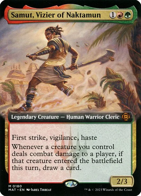 Samut, Vizier of Naktamun - Foil