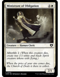 Ministrant of Obligation - Foil