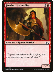 Fearless Halberdier - Foil