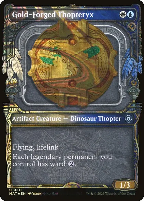 Gold-Forged Thopteryx - Foil