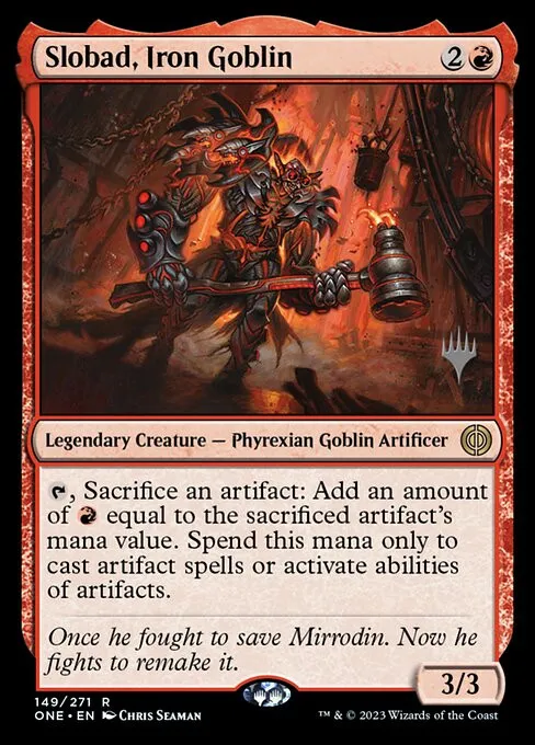 Slobad, Iron Goblin - Foil