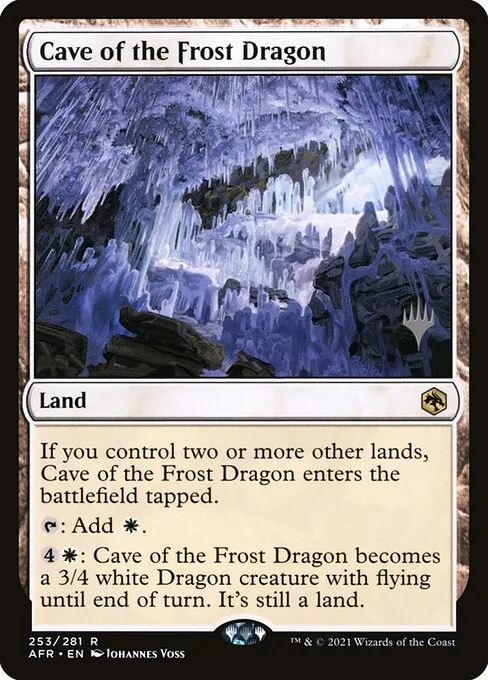 Cave of the Frost Dragon - Foil