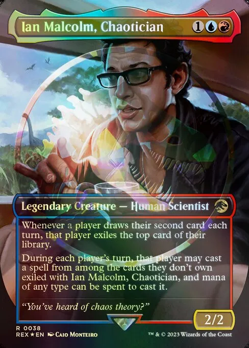 Ian Malcolm, Chaotician - Foil