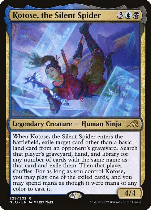 Kotose, the Silent Spider - Foil